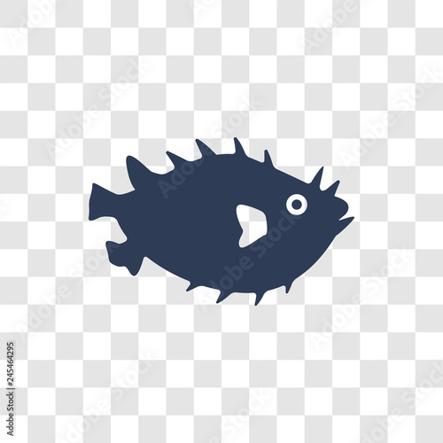 Puffer icon vector