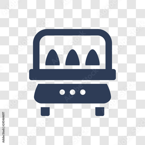 Egg incubator icon vector
