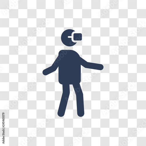 Virtual reality icon vector
