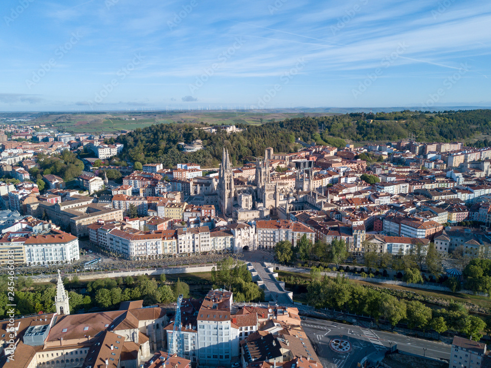 Burgos old historic town