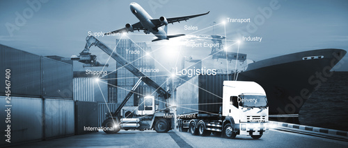 International Transportation, import-export and logistics ,shipping business