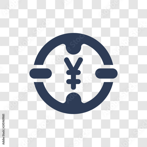 Yen icon vector
