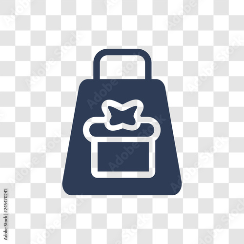 Duty free icon vector
