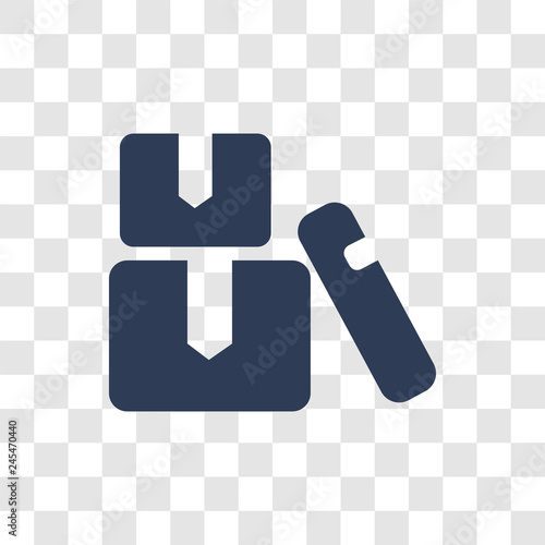 Packages icon vector photo