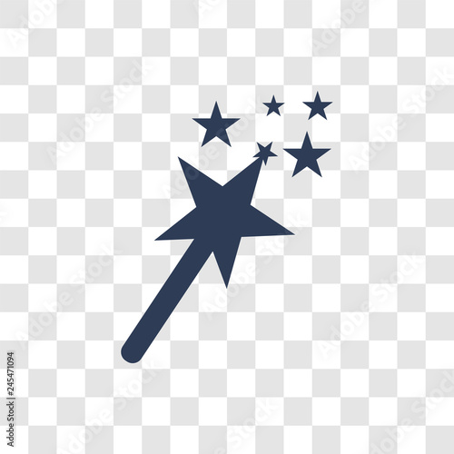 Canvas Print Enchanted mirror icon vector