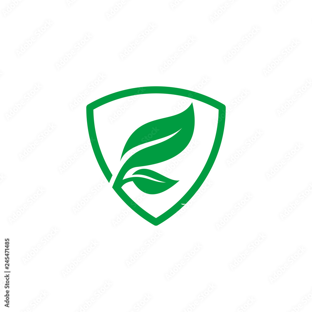 Natural leaf, eco flower icon symbol design vector illustration Natural leaf, eco flower icon symbol design vector illustration