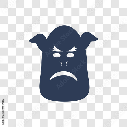 Troll icon vector