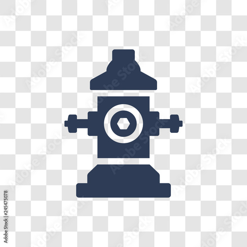 Fire hydrant icon vector