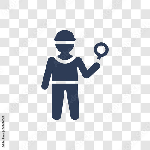 Archeologist icon vector