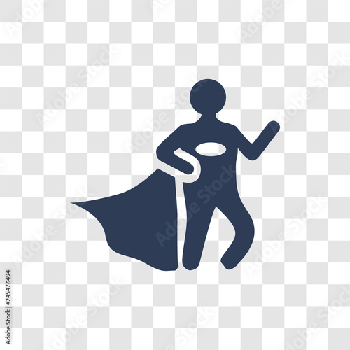 Superhero icon vector