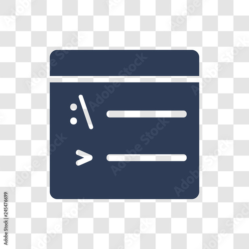 Command icon vector
