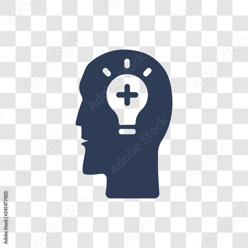 Attitude icon vector