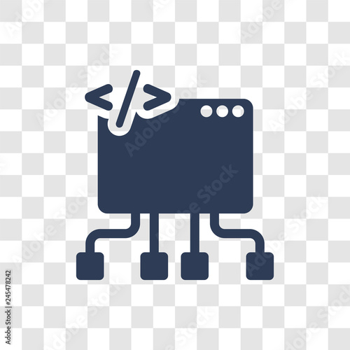 Frameworks icon vector