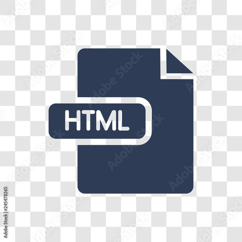 HTML icon vector