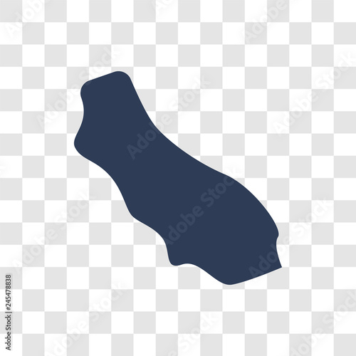 Golden state icon vector