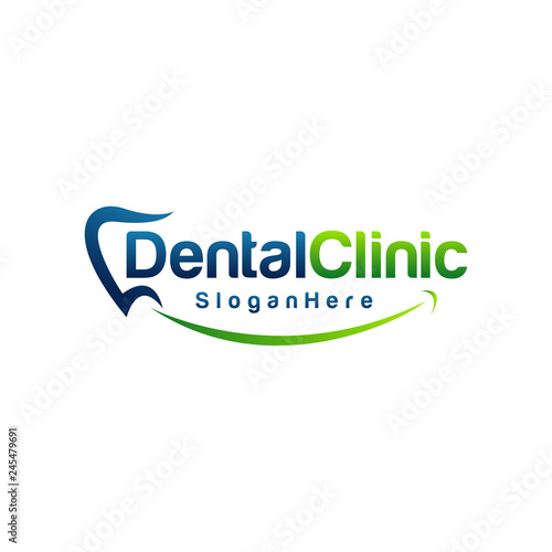 Dental Logo Design. Creative Dentist Logo. creative dental clinic logo. dental vector.