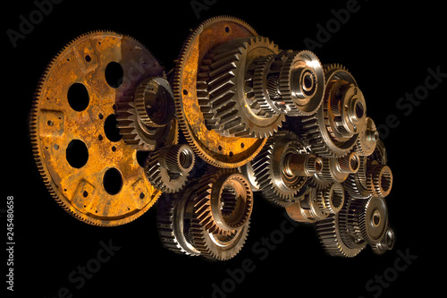 Gears in space