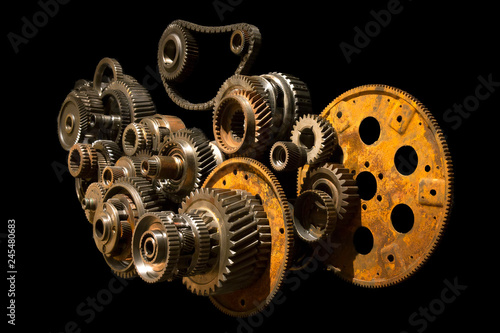 Gears in space