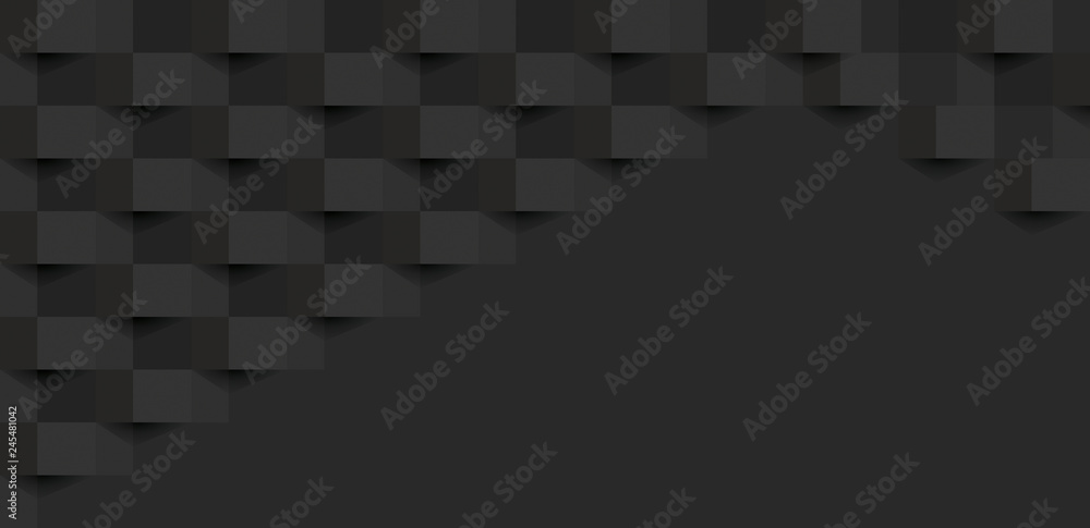 Black abstract background vector with blank space for text. Black abstract background vector with blank space for text.
