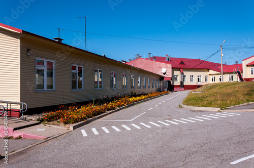 Administrative building in Sikachi-Alyana settlement © Beliakina Ekaterina