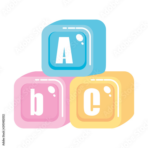 alphabet blocks toys icons