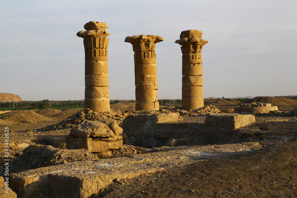   the antique city of the nubians