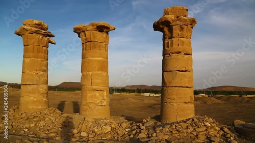   the antique city of the nubians photo