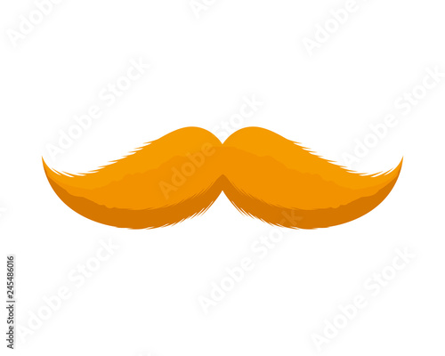mustache style hipster accessory