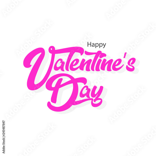 vector happy valentine's day