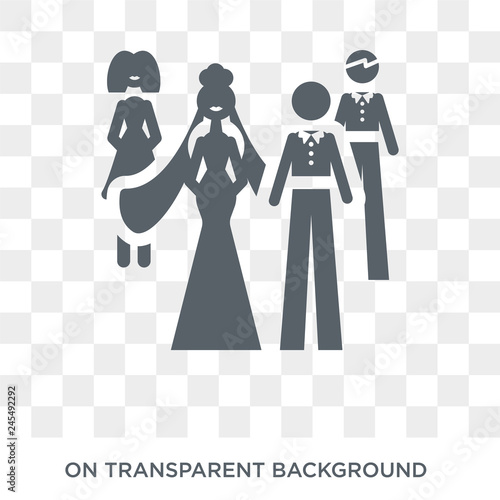 Wallpaper Mural Genders icon. Genders design concept from Wedding and love collection. Simple element vector illustration on transparent background. Torontodigital.ca