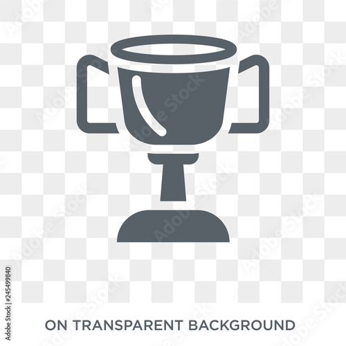 Award icon. Trendy flat vector Award icon on transparent background from sport collection. High quality filled Award symbol use for web and mobile