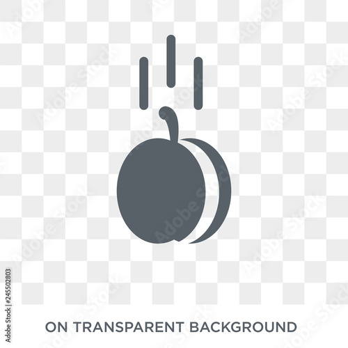 Gravity icon. Gravity design concept from  collection. Simple element vector illustration on transparent background.