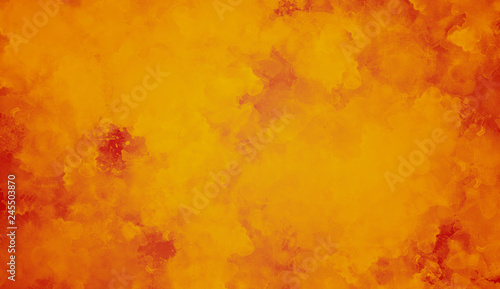 Orange abstract watercolor background. Perfect texture for wallpapers  covers and packaging.
