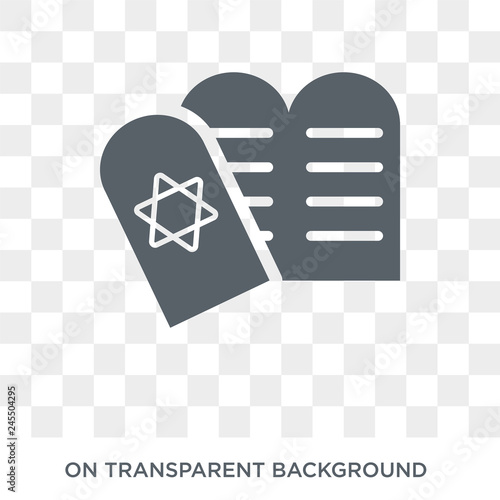 Halakha icon. Trendy flat vector Halakha icon on transparent background from Religion  collection. High quality filled Halakha symbol use for web and mobile