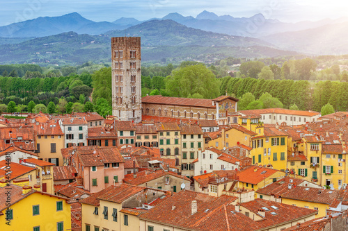 Lucca landscape, Tuscany, Italy, Europe