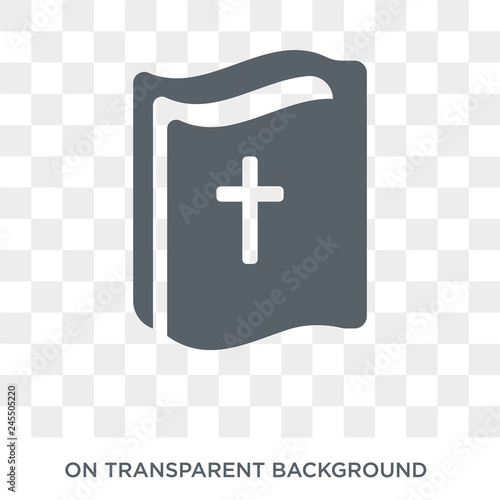 gospel icon. Trendy flat vector gospel icon on transparent background from Religion collection. High quality filled gospel symbol use for web and mobile