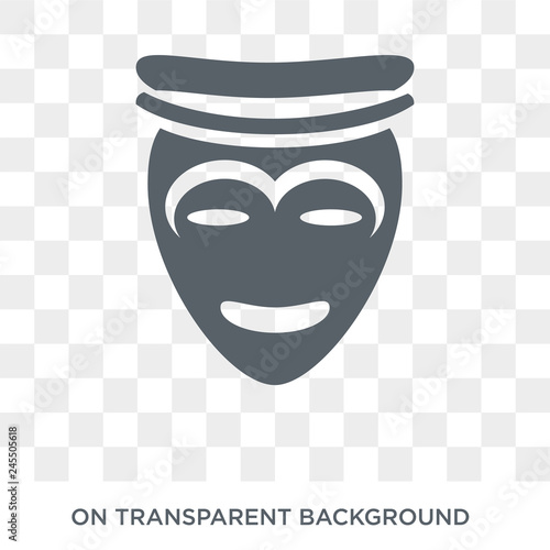 animism icon. Trendy flat vector animism icon on transparent background from Religion collection. High quality filled animism symbol use for web and mobile