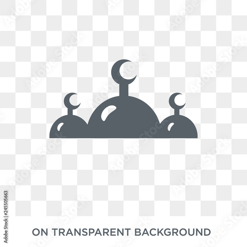 Abrahamic icon. Trendy flat vector Abrahamic icon on transparent background from Religion collection. High quality filled Abrahamic symbol use for web and mobile