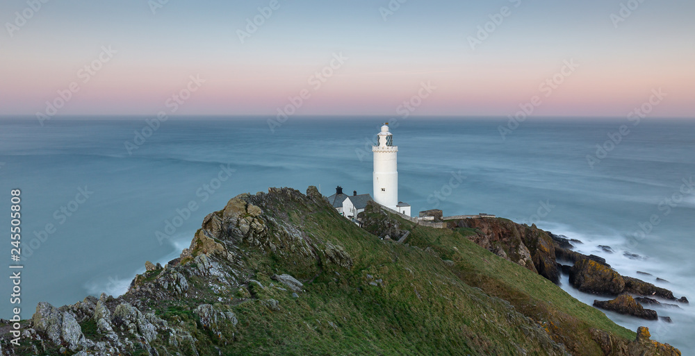 Evening Light at Start Point Lighthouse in South Devon