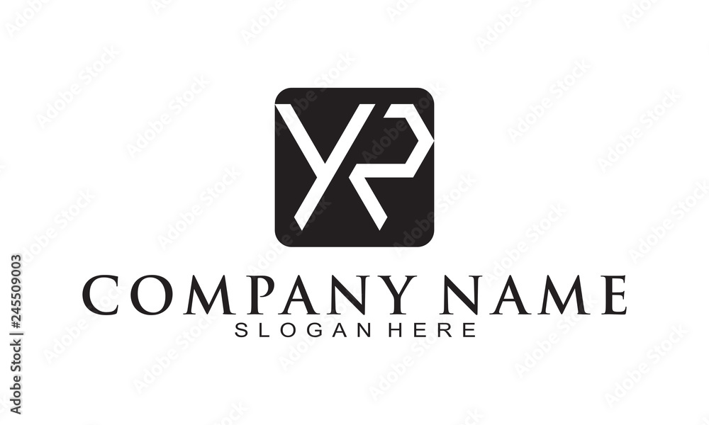 Fototapeta premium YR logo design