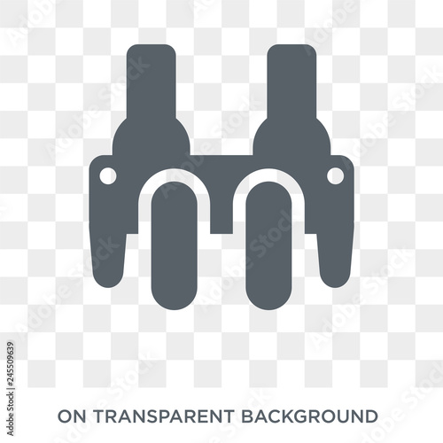 Flyboard icon. Trendy flat vector Flyboard icon on transparent background from Artificial Intelligence, Future Technology collection. High quality filled Flyboard symbol use for web and mobile