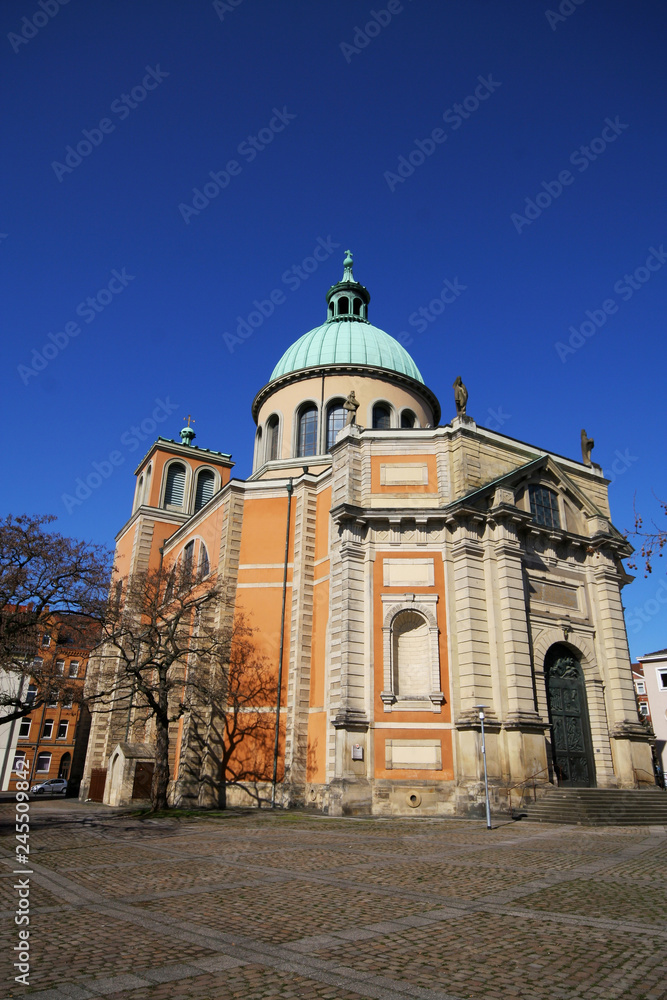 View of Basilika St Clemens Kirche Hannover, Germany