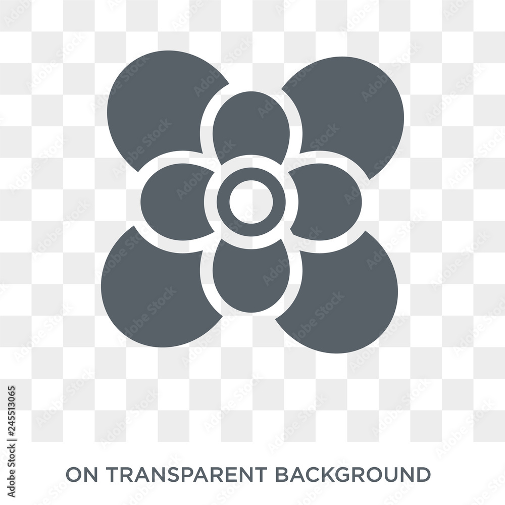 Anemone icon. Trendy flat vector Anemone icon on transparent background from nature collection. High quality filled Anemone symbol use for web and mobile Anemone icon. Trendy flat vector Anemone icon on transparent background from nature collection. High quality filled Anemone symbol use for web and mobile