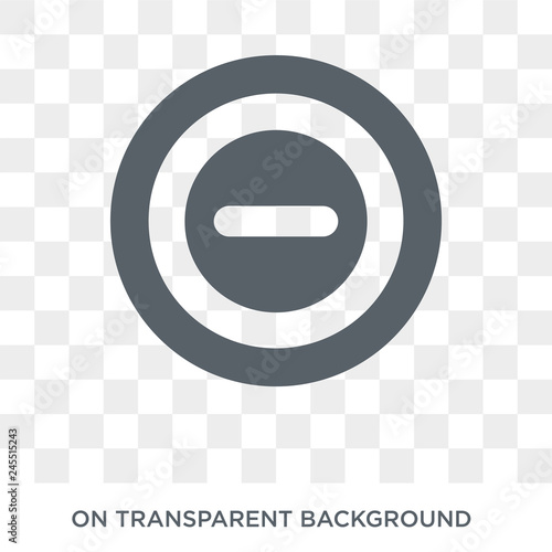 Unavailable Location icon. Trendy flat vector Unavailable Location icon on transparent background from Maps and Locations collection. High quality filled Unavailable Location symbol use for web and