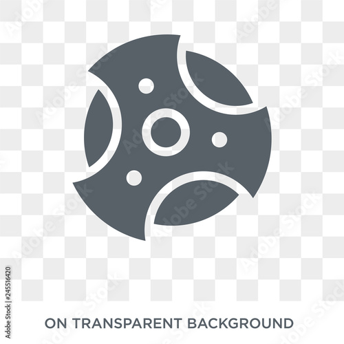 Clutch icon. Trendy flat vector Clutch icon on transparent background from Luxury collection. High quality filled Clutch symbol use for web and mobile