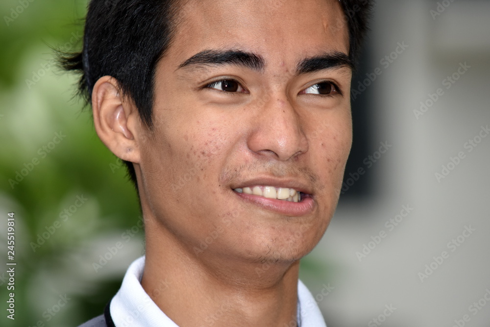 Obraz premium Handsome Diverse Male Portrait