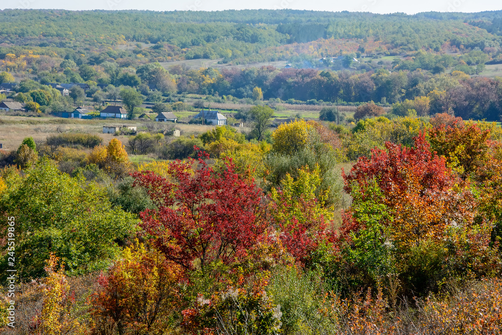 Autumn landscapes of the valley near the Russian-Orlovka in the Donbass 6 Autumn landscapes of the valley near the Russian-Orlovka in the Donbass 6
