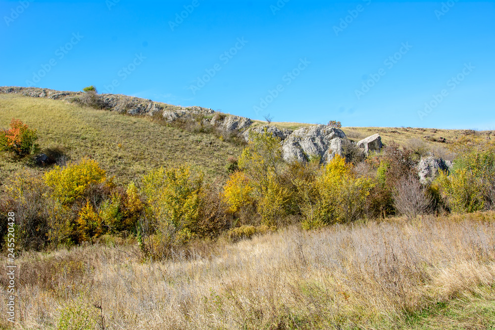Stone ridge near the Russian-Orlovka in the Donbass 3