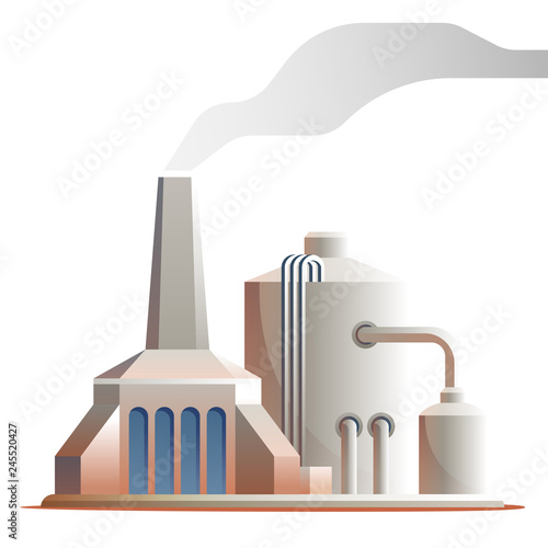 Vector Technical Structure Life Support for Colony