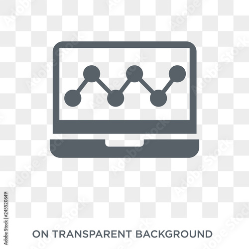 web traffic icon. Trendy flat vector web traffic icon on transparent background from Internet Security and Networking collection. High quality filled web traffic symbol use for web and mobile